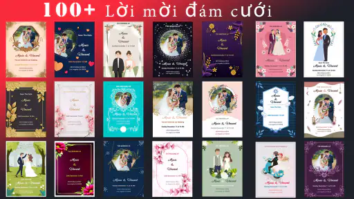 Thiệp mời đám cưới screenshot