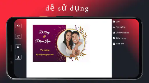 Thiệp mời đám cưới screenshot
