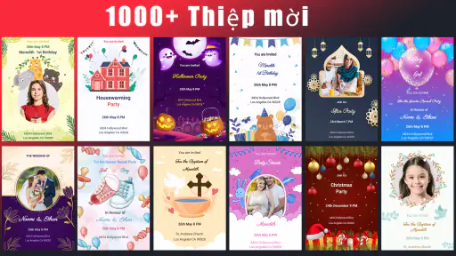 Thiệp Mời & Thiết Kế screenshot