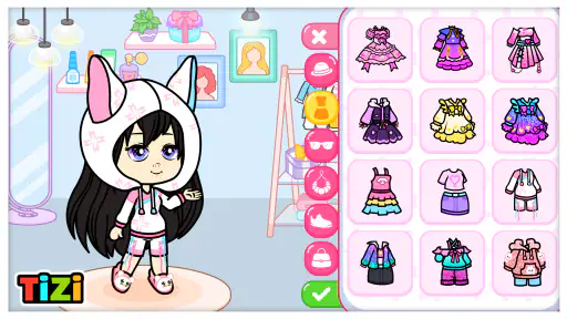 Thiết kế nhà Kawaii Tizi screenshot