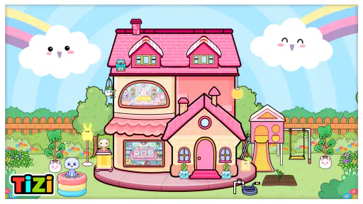 Thiết kế nhà Kawaii Tizi screenshot