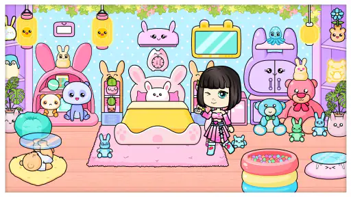 Thiết kế nhà Kawaii Tizi screenshot