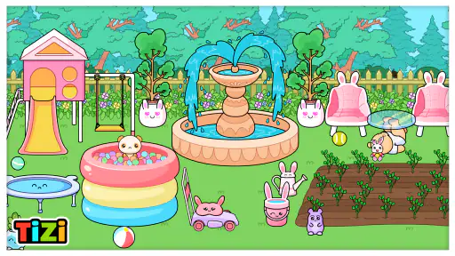 Thiết kế nhà Kawaii Tizi screenshot