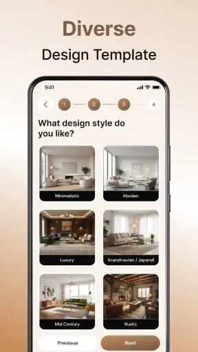 Thiết kế nội thất bằng AI screenshot