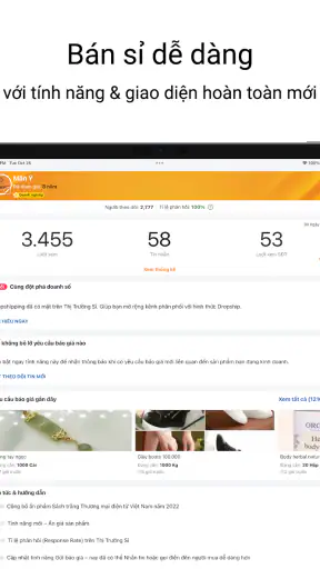Thitruongsi.com - Bán Sỉ screenshot