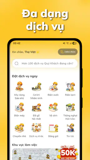 Thợ Việt - Đặt Thợ Nhanh screenshot