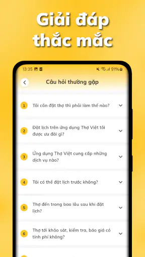 Thợ Việt - Đặt Thợ Nhanh screenshot