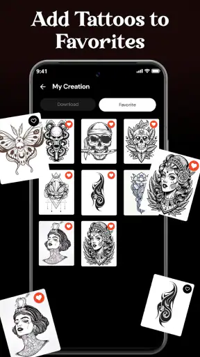 thợ xăm & thiết kế hình xăm screenshot