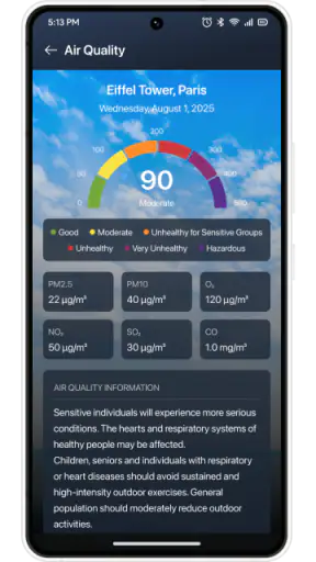 Thời Tiết: Dự Báo & Radar screenshot