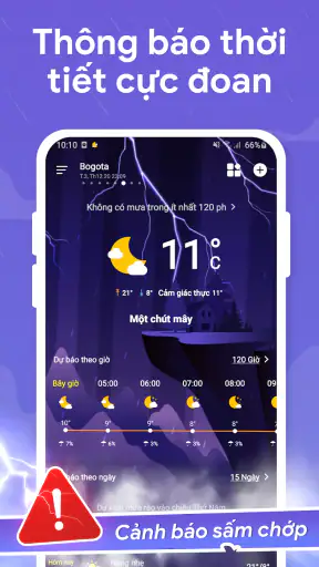 Thời Tiết - Dự Báo Thời Tiết screenshot