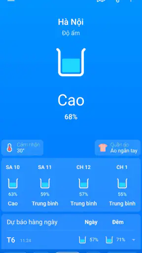 Thời tiết, Dự báo: Weather Sky screenshot