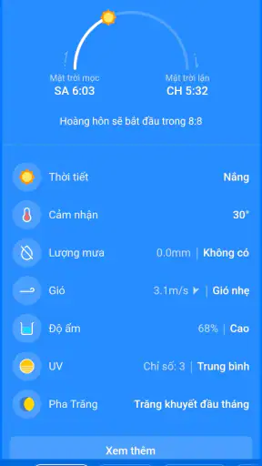 Thời tiết, Dự báo: Weather Sky screenshot