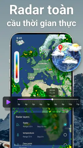 Thời Tiết - Radar Live screenshot