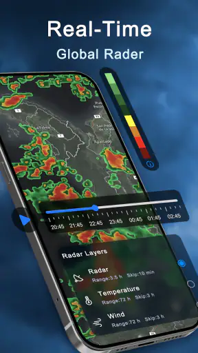 Thời tiết - Radar lượng mưa screenshot