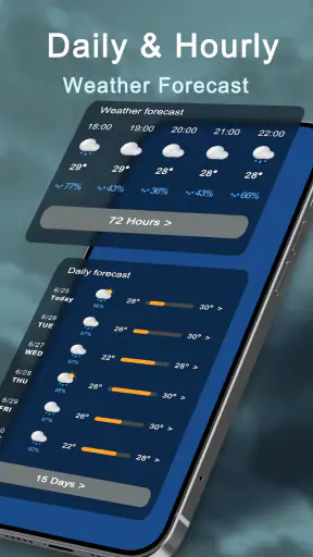 Thời tiết - Radar lượng mưa screenshot