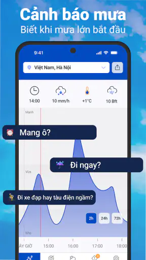 Thời tiết & Radar mưa screenshot