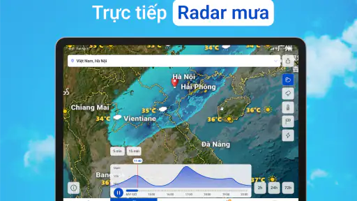 Thời tiết & Radar mưa screenshot