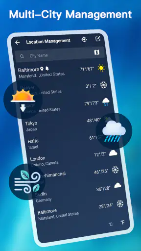 Thời tiết: Thời tiết chính xác screenshot