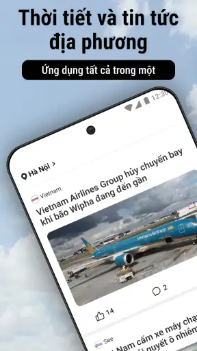 Thời tiết Tin tức - Radar screenshot