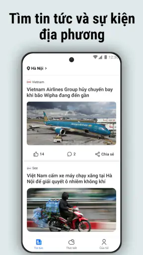 Thời tiết Tin tức - Radar screenshot