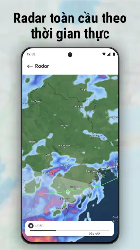 Thời tiết Tin tức - Radar screenshot