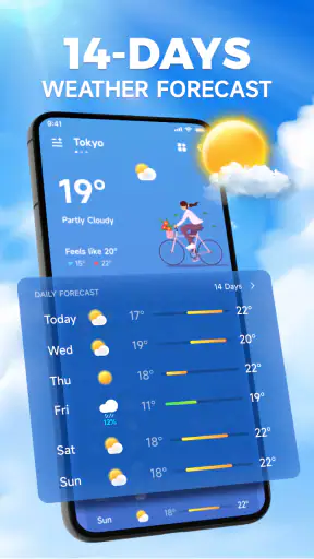 Thời tiết trực tiếp: Chính xác screenshot