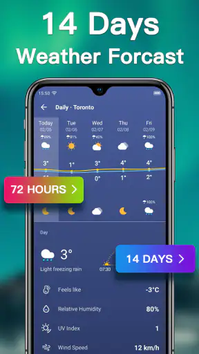 Thời tiết - ứng dụng thời tiết screenshot