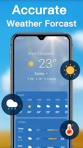 Thời tiết - ứng dụng thời tiết screenshot