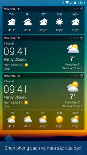 Thời tiết việt nam XL PRO screenshot