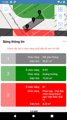 Thông tin quy hoạch TP.HCM screenshot