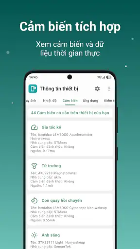 Thông tin thiết bị screenshot