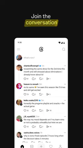 Threads screenshot