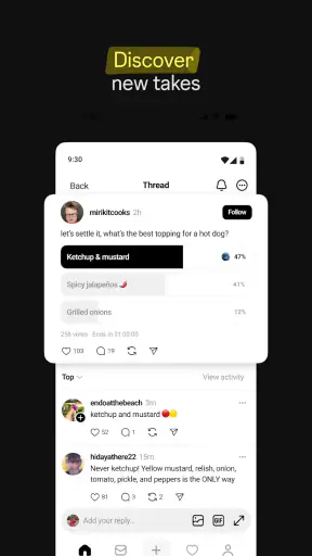 Threads screenshot