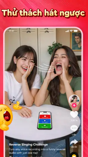 Thử thách hát ngược screenshot