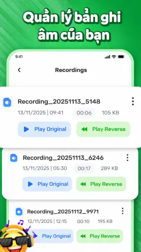Thử thách hát ngược screenshot
