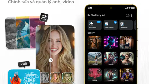 Thư viện ảnh: AI Photo Editor screenshot