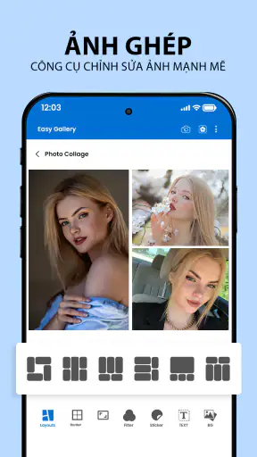 Thư viện ảnh: AI Photo Editor screenshot