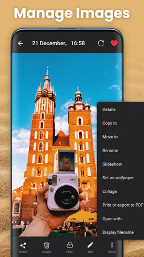 Thư viện ảnh - Album, Vault screenshot