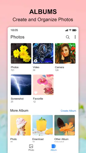 Thư viện Ảnh & Thư viện video screenshot