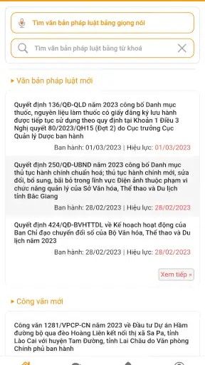 Thư Viện Pháp Luật screenshot