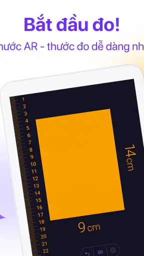 Thước kẻ, đo mét, chiều dài screenshot