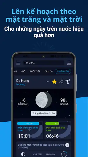 Thủy triều & thời tiết biển screenshot