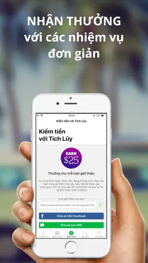 Tích Lũy: Khuyến mãi, Hoàn tiề screenshot