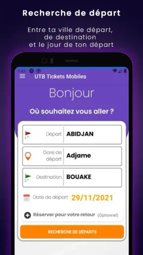 Tickets UTB screenshot
