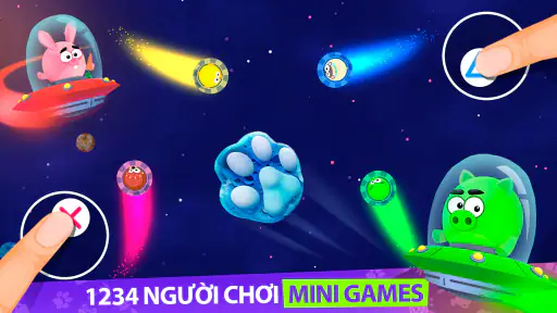 Tiệc minigame 2 3 4 người chơi screenshot