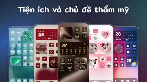 Tiện ích màu, Chủ đề: iWidgets screenshot