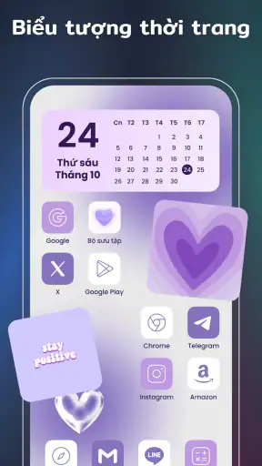 Tiện ích màu, Chủ đề: iWidgets screenshot