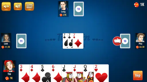 Tiến Lên Miền Nam screenshot