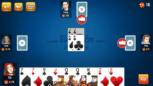 Tiến Lên Miền Nam screenshot