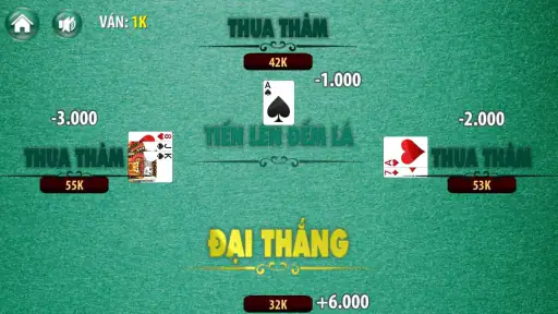 Tiến Lên - Tien Len Dem La screenshot